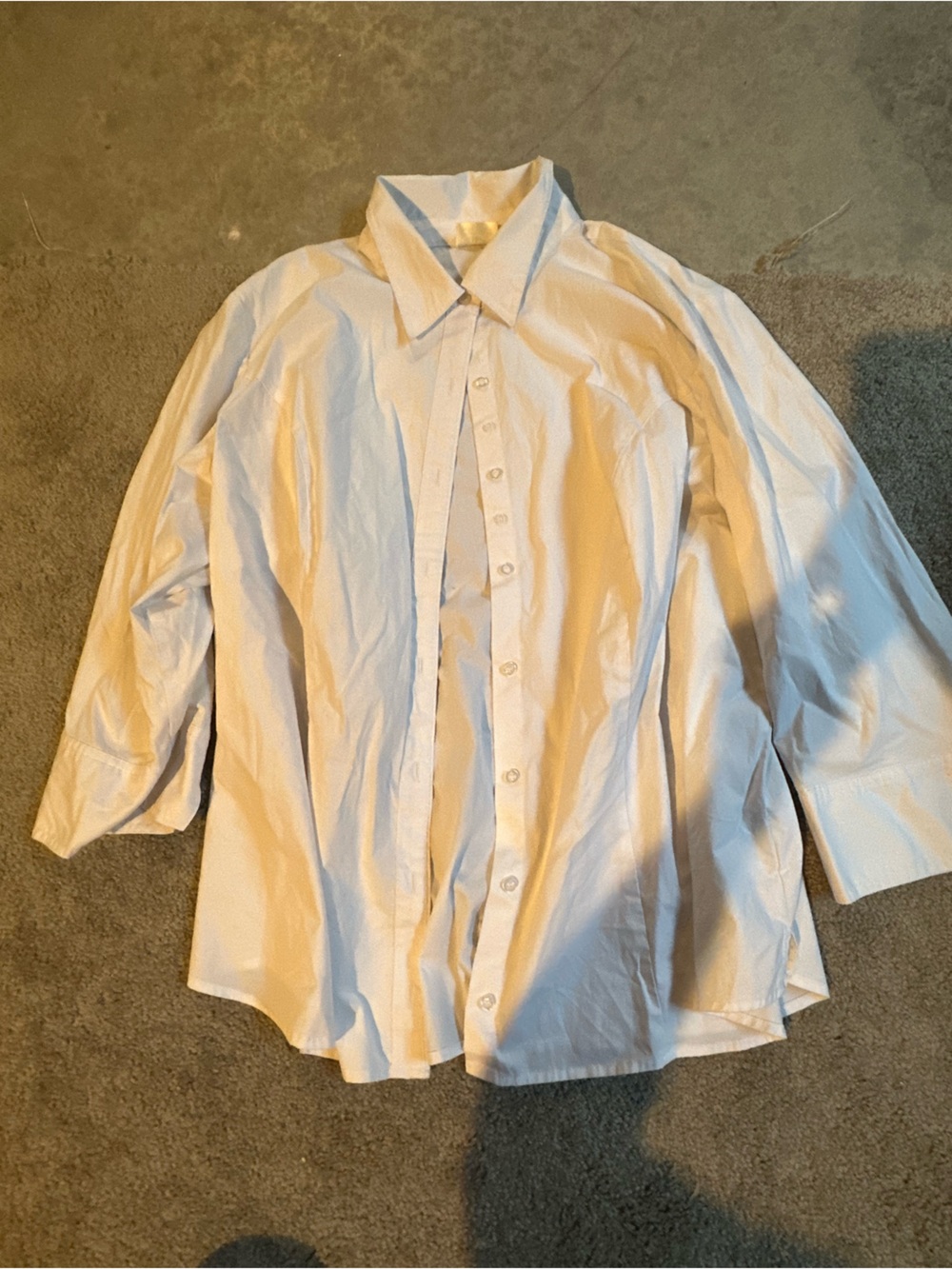 Lee “Riders” White Dress Shirt - Classic Button-Up